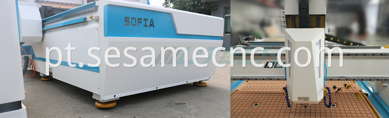 Water cooling spindle ATC CNC Router machine